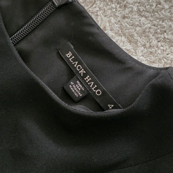 Like New Black Halo Brooklyn Jumpsuit - Size 4 - Picture 11 of 11